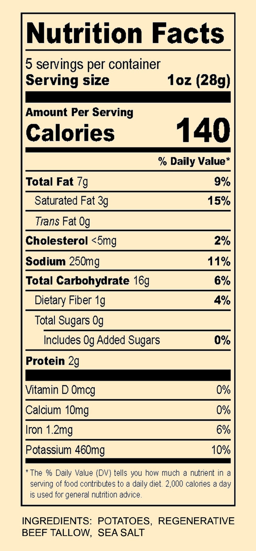 Cowboy Sea Salt Potato Chips