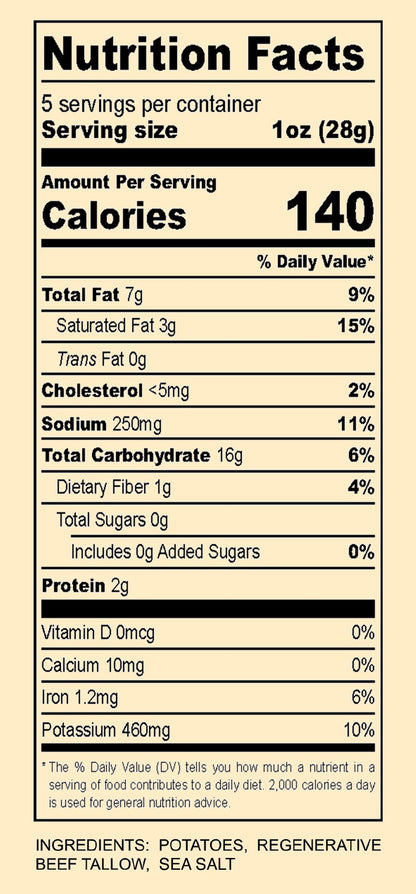 Cowboy Sea Salt Potato Chips